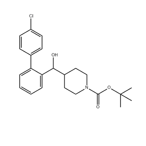 tert-butyl 4-[(4'-chlorobiphenyl-2-yl)(hydroxy)methyl]piperidine-1-carboxylate