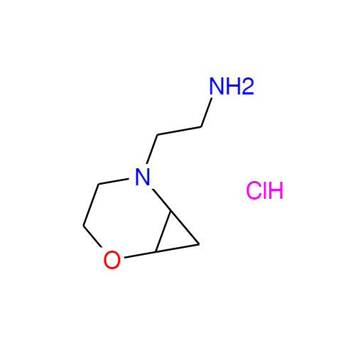 2-​Oxa-​5-​azabicyclo[4.1.0]​heptane-​5-​ethanamine, hydrochloride